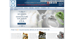 Desktop Screenshot of cubic-zirconia-cz-platinum-jewelry.com