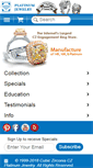 Mobile Screenshot of cubic-zirconia-cz-platinum-jewelry.com